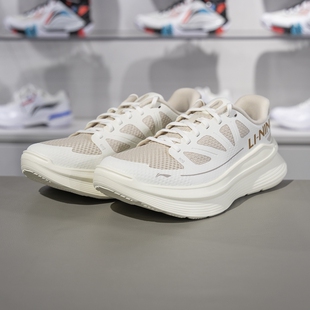 李宁正品凌越男子反光休闲低帮时尚耐磨舒适运动慢跑鞋ARSU097-1