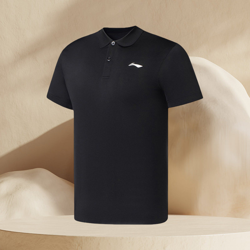 李宁正品男子运动polo衫APLS073