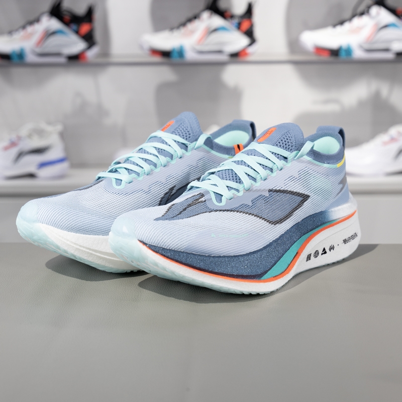 李宁正品男女高回弹比赛跑步鞋