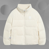 Lining 运动潮流系列女子休闲宽松鸭绒立领羽绒服AYMS076 李宁正品