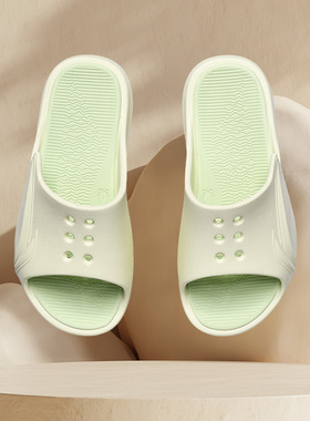 李宁拖鞋女夏季新款大logo可沾水洗澡鞋子外穿运动鞋ABTR006