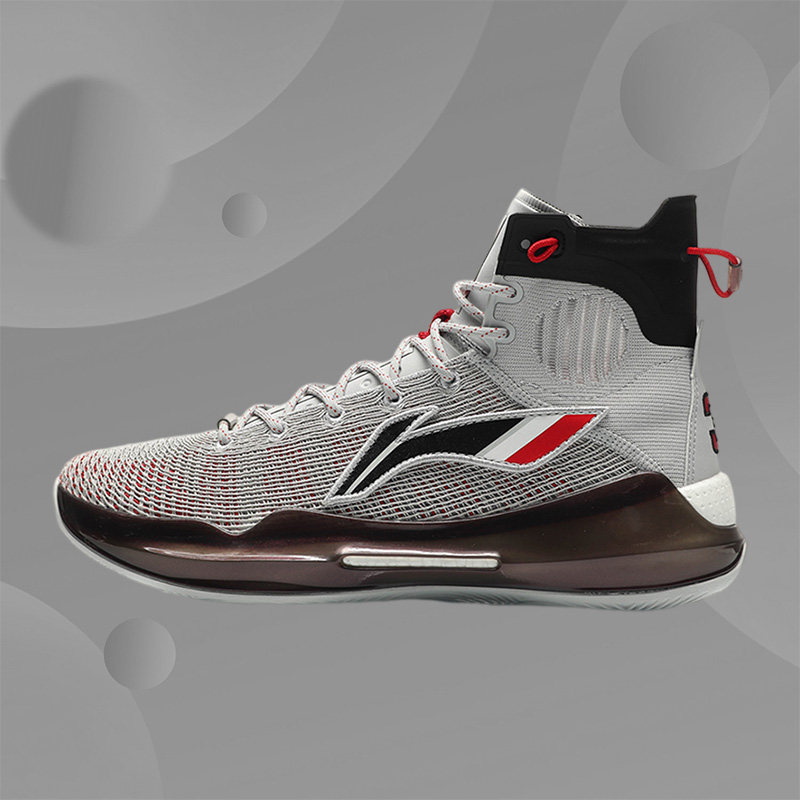 Lining/李宁正品驭帅13高帮男子缓震耐磨专业比赛篮球鞋ABAP065