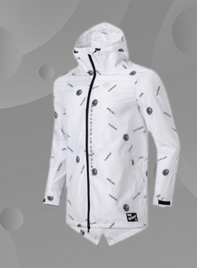 李宁风衣男春秋时尚潮流运动休闲舒适运动风衣外套AFDN099