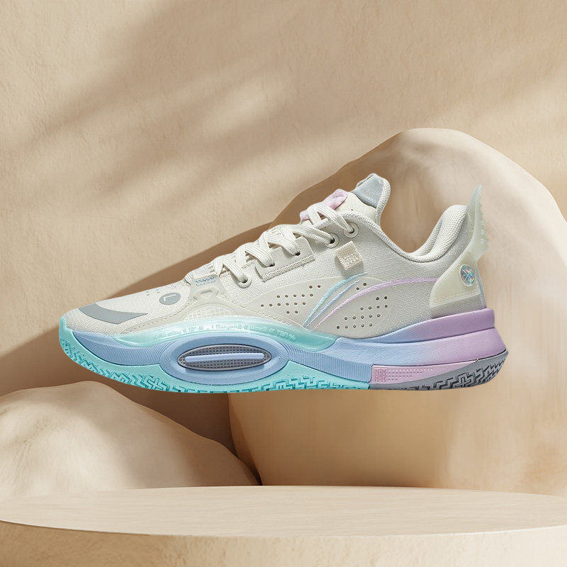 中国李宁韦德系列男子篮球场地鞋经典舒适透气运动鞋球鞋ABPS009