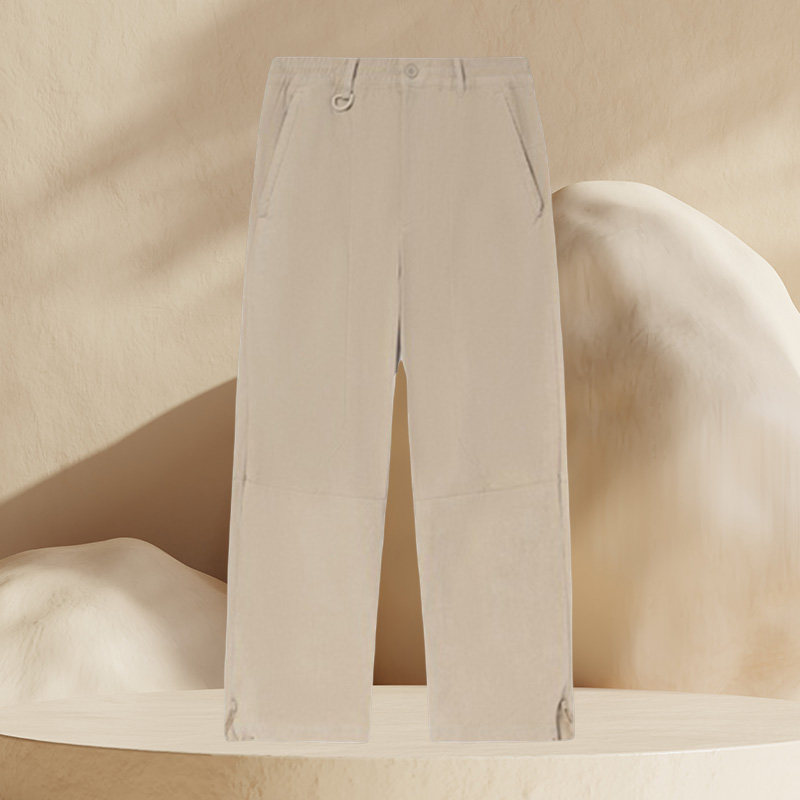 李宁男子冬季篮球系列潮速干针织透气收口宽松运动长卫裤 AKXR549