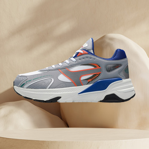 李宁冬男女情侣奔腾92专业减震低帮休闲运动老爹鞋AGCQ197