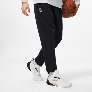 男子CBA专业篮球系列保暖防风长裤 冬季 AKLT889 李宁正品 Lining