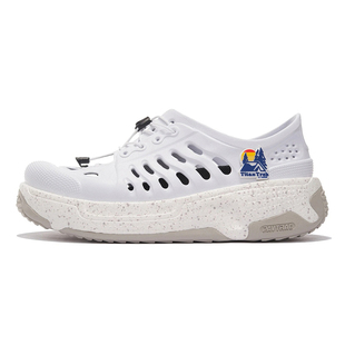 運動休閑板鞋 正品 LINING李寧盤古TREK男防滑軟底 洞洞鞋 AZGS017