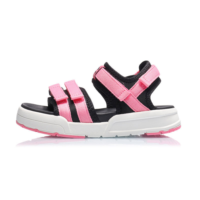 李宁正品新款童鞋凉鞋男女大童露趾青少年运动凉鞋YKUQ048