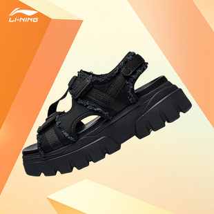 李宁正品 潮流透气运动凉鞋 夏季 HIKER女子时尚 AGUT010 新款 Lining
