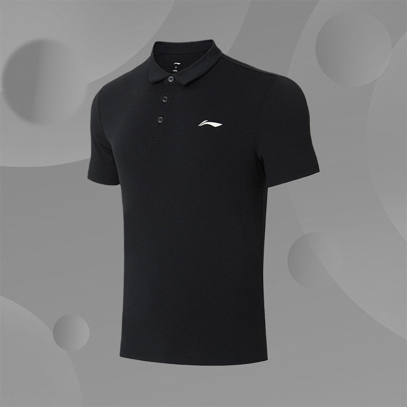 李宁正品男子运动polo衫APLS071