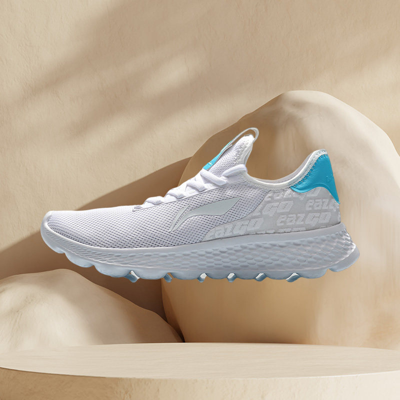 李宁正品跑步鞋男鞋eazgo舒适系列跑鞋鞋子男士低帮运动鞋AREQ003