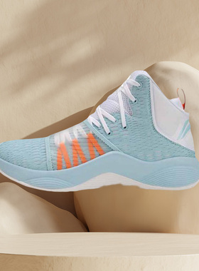 李宁篮球鞋秋季新款男耐磨减震舒适百搭透气篮球鞋比赛鞋ABPP015