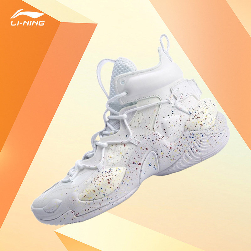 Lining/李宁正品空袭6系列男子运动耐磨高帮专业篮球鞋ABAQ011