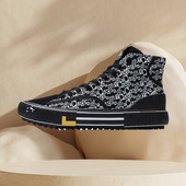 李宁正品 AGCR179 休闲鞋 潮流CF 李宁联名系列男子高帮经典