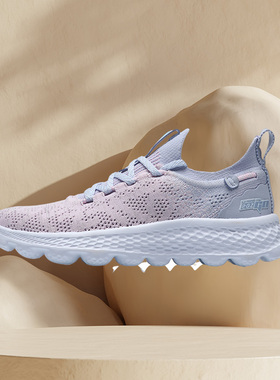 正品Lining李宁女子舒适跑步鞋减震eazgo运动鞋夏季透气轻ARER030