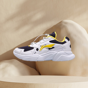 減震回彈跑步鞋 李寧正品 新品 男大童春秋季 YKFQ096 休閑運動鞋