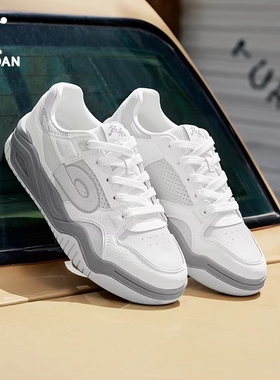 启承5.0|乔丹新款男鞋2025年秋冬透气运动红色潮流增高板鞋情侣鞋