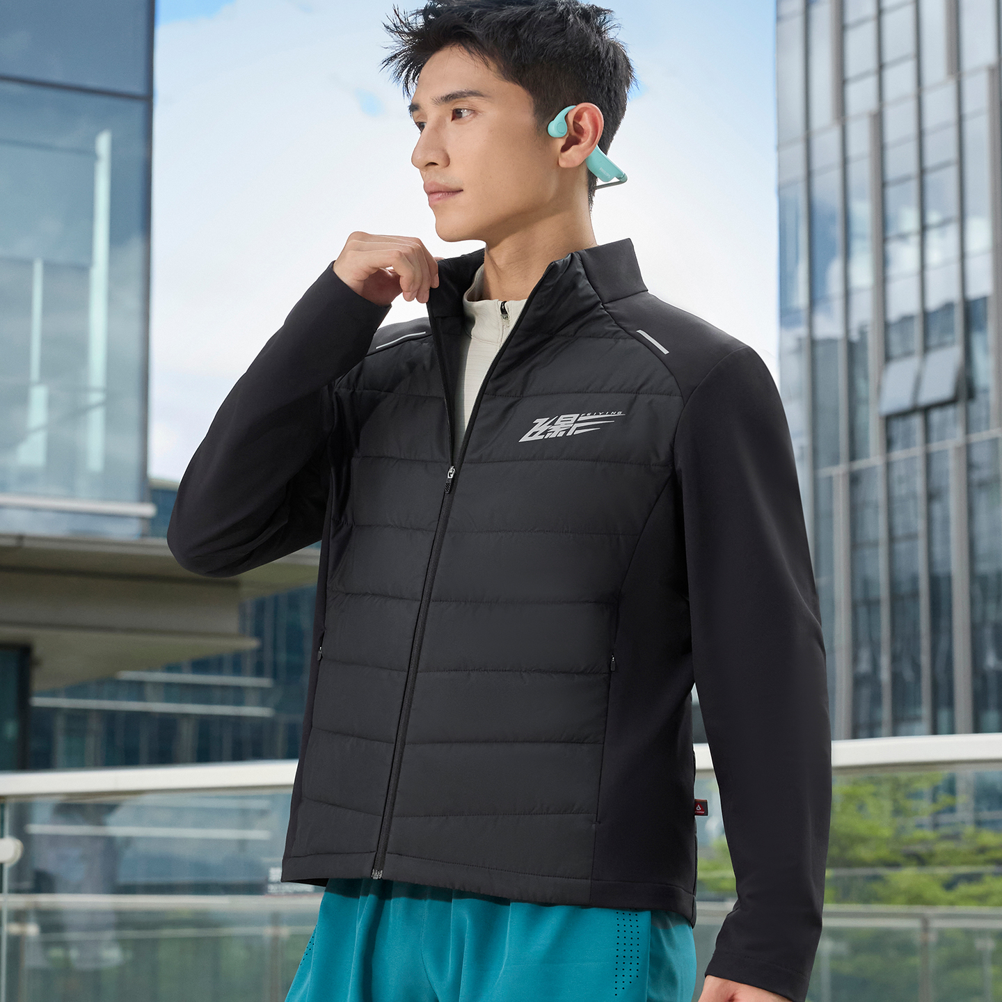 乔丹金标P棉男士保暖棉服2025冬