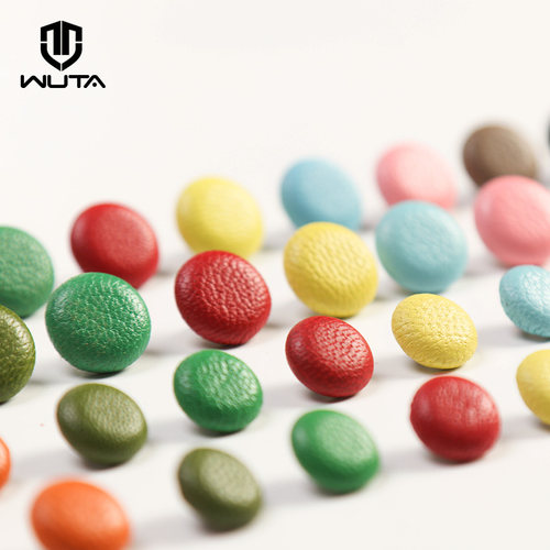 多色山羊皮包钮扣四合扣金属急钮