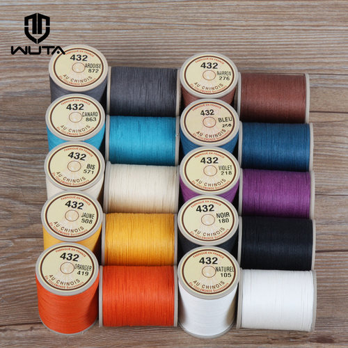 法国fil皮具手缝圆蜡线