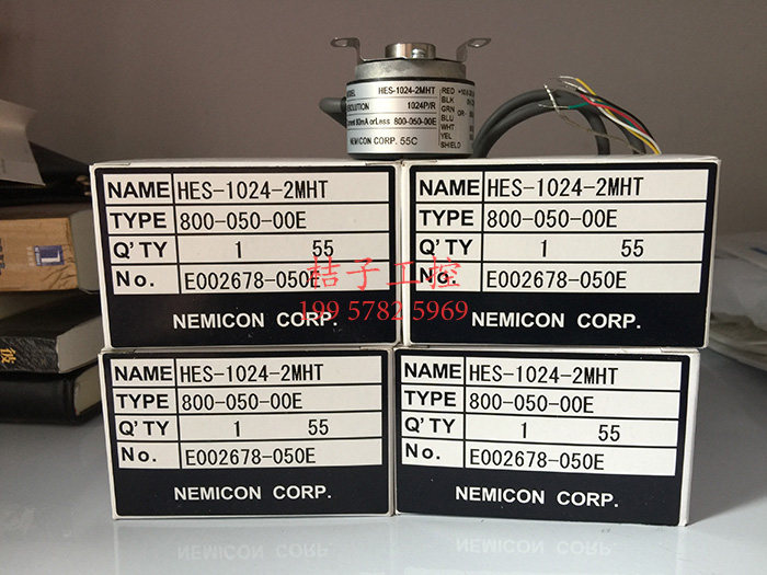 全新原装 内密控nemicon编码器hes-05-06-10-20-2mht-mhc-md