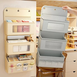 多功能壁挂式收纳袋大容量整理袋学生宿舍牀上挂袋内衣收纳袋挂式