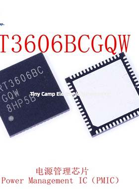 正品保障 RT3606BCGQW 贴片WQFN60 CPU电源管理芯片现货实拍