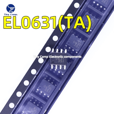 现货直拍 EL0631(TA)SMD-8 DC输入2通道 逻辑输出光耦带VDE认证