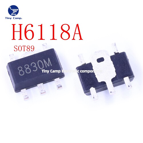 惠海半导体 H6118A SOT-89 宽输入5-40V 降压型 LED恒流驱动芯片