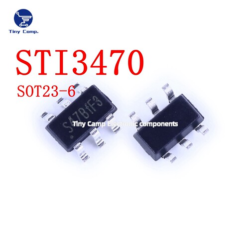 正品保障 STI3470 SOT23-6 丝印S47B**同步整流降压 DC-DC 转换器