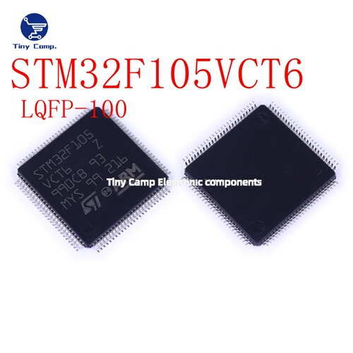 正品STM32F105VCT6 LQFP-100 32位ARM工业控制CAN通讯单片机芯片