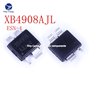 正品保障XB4908AJL ESN-4 内置MOS 单节锂电池二合一集成保护芯片