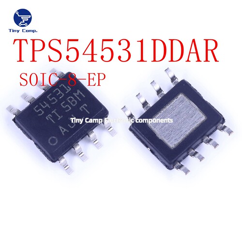 现货实拍 TPS54531DDAR SOIC-8-EP 宽输入5A高效非同步降压转换器
