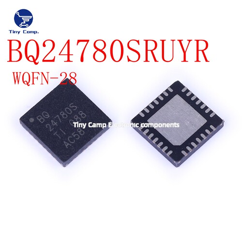 正品实拍BQ24780SRUYR WQFN-28锂电池混合动力升压充电管理芯片