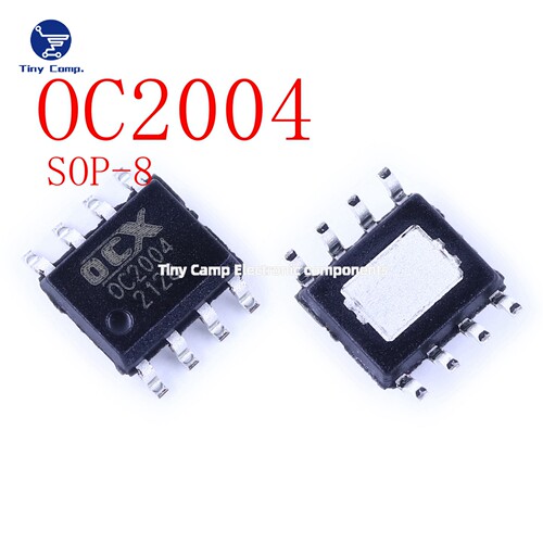 现货实拍 OC2004 SOP-8 宽压8-90V 100V/5A降压DC-DC恒压恒流芯片