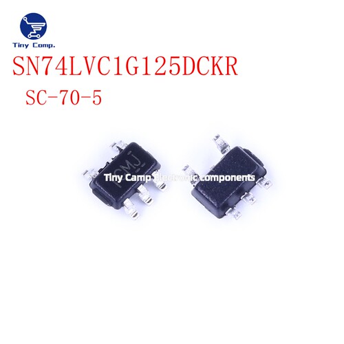 全新原装 TI SN74LVC1G125DCKR SC70-5 三态缓冲器驱动器逻辑芯片