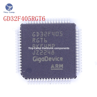 现货直拍 贴片GD32F405RGT6 LQFP-64(10x10)单片机MCU集成电路