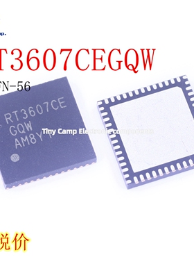 可出样品 RT3607CEGQW WQFN-56 DC-D转换器类别芯片正品直拍