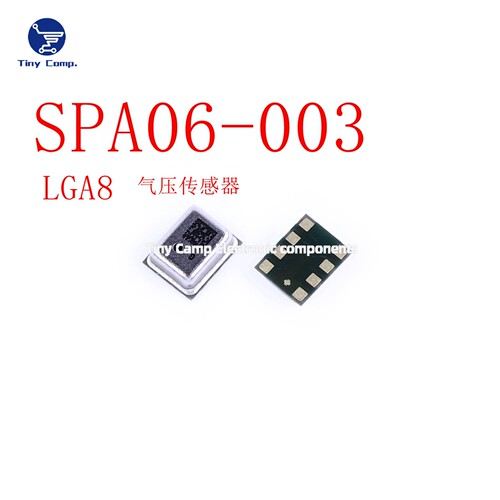 现货实拍 SPA06-003 LGA-8金属盖 数字气压传感器支持I2C与SPI