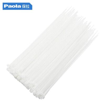 PAOLA/保拉 白色尼龙4.8×500mm 50支 1包 7475