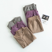 2025夏款 中老年新中式 国风天丝上衣阔腿裤 乔妮塔妈妈女装 两件套装