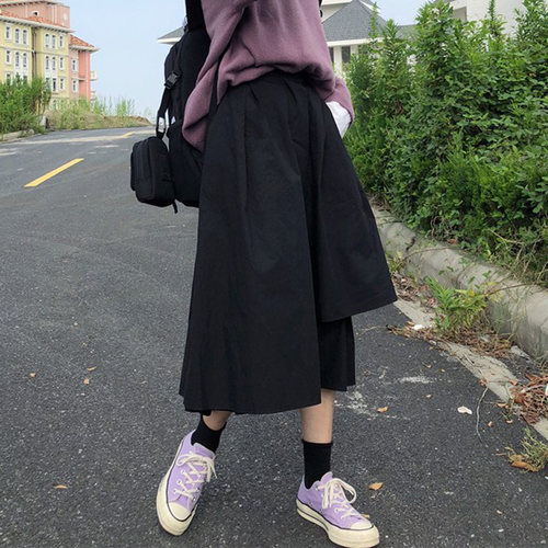 百思朵山本风显暗黑系女装半身裙