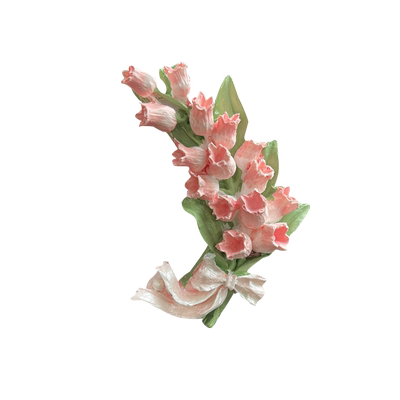 铃兰花车载香薰扩香石气质花朵