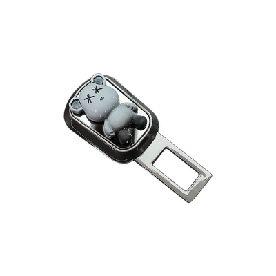 可爱卡通汽车安全插带卡口插头