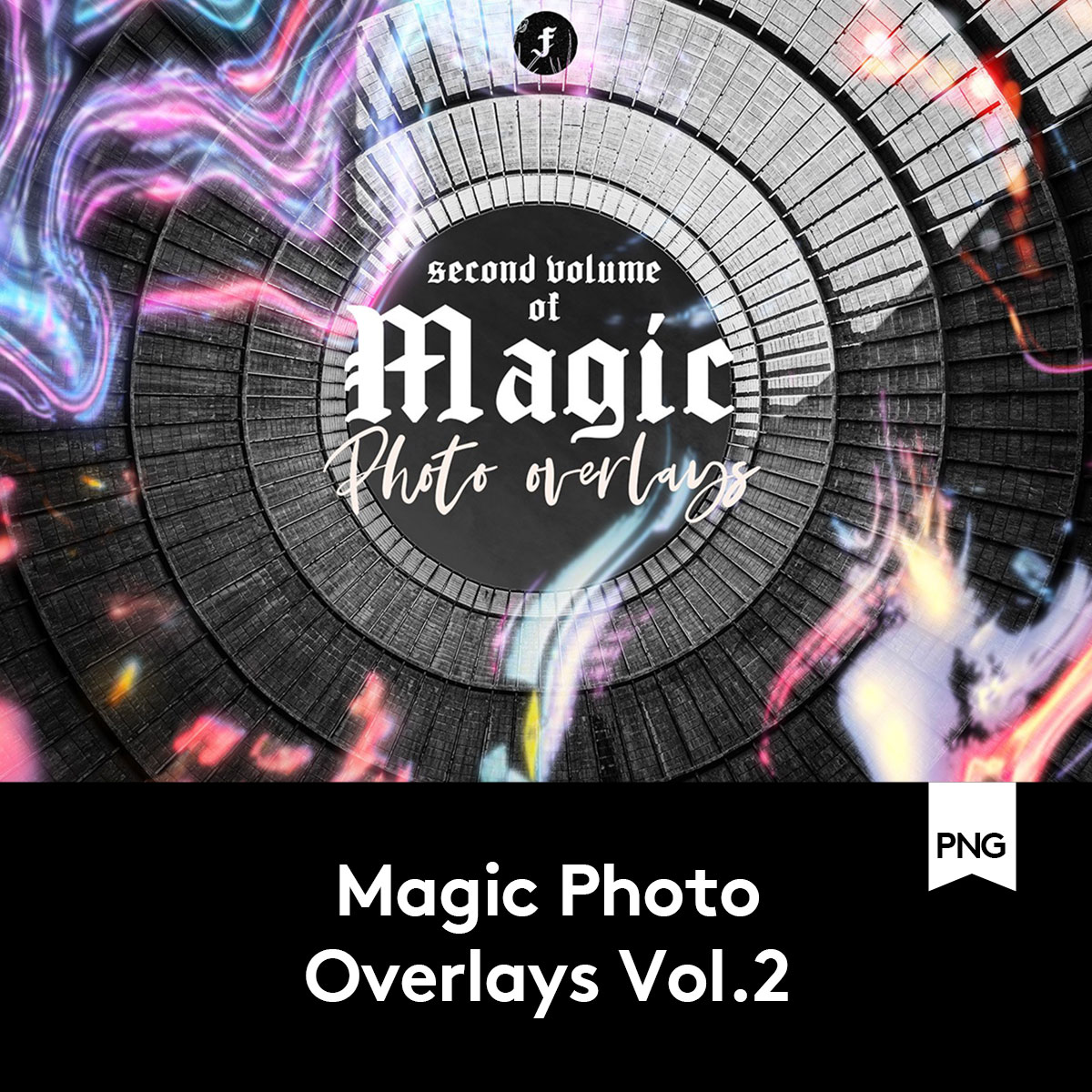 20款高清炫彩梦幻光斑漏光摄影照片处理滤镜png免抠图片素材