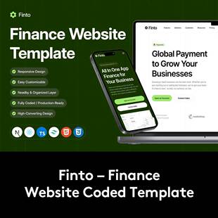 模板 React源码 屏金融理财数字银行网站WEB登录界面设计Html