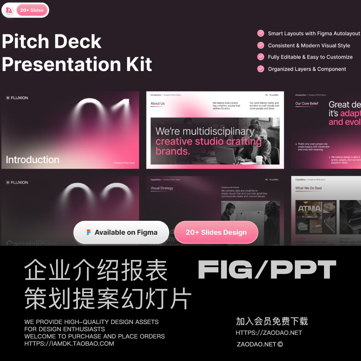 25页企业报表年报项目策划提案幻灯片幻灯片设计figma/ppt模板