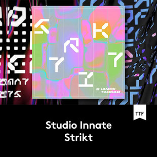 未来赛博朋克机能点状像素风酸性几何PSAI无衬线英文字体安装 包