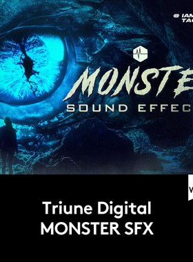 856个兽人怪物巨人精灵虫子僵尸怪物无损音效配音素材MONSTER SFX